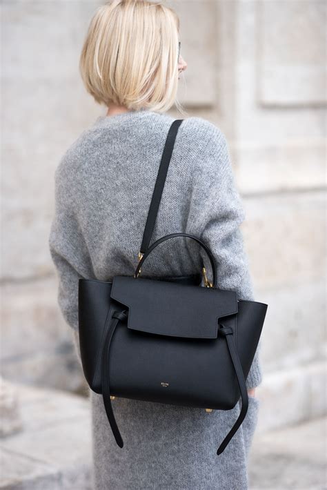 celine flap clasp bag|celine belt bag street style.